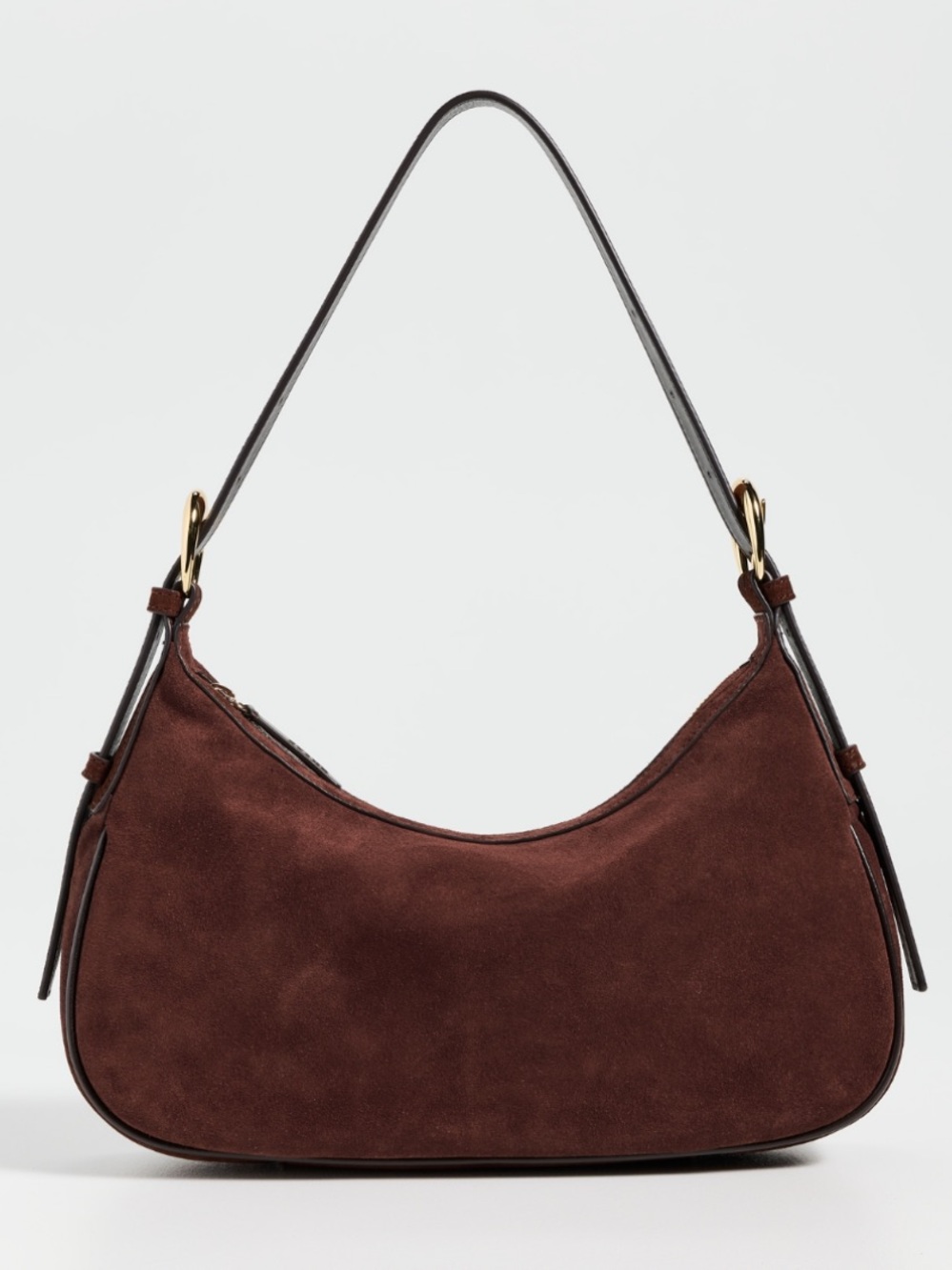 NWT β’ STAUD pine shoulder bag in mahogany